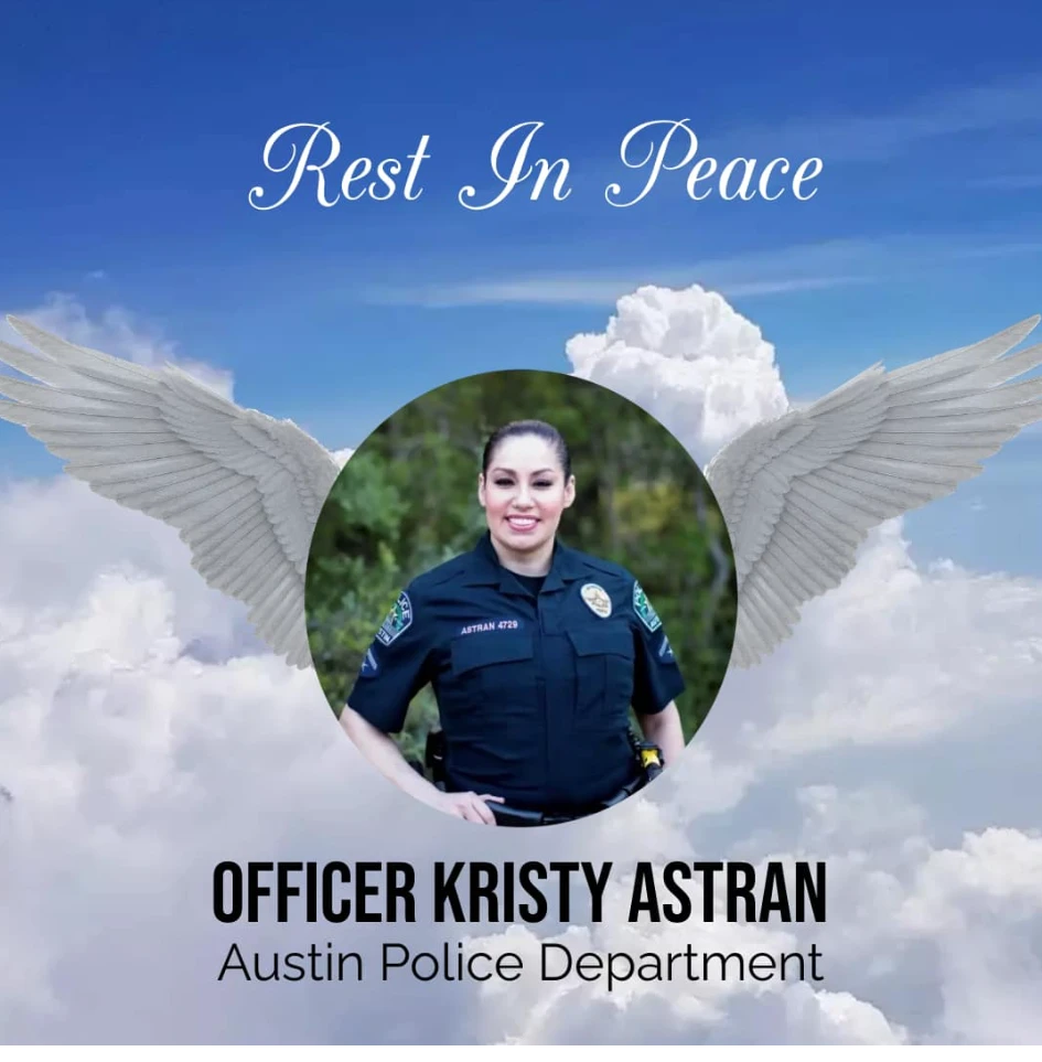Kristy Astran was a senior police officer who worked for the Austin Police Department for 15 years. She was known for her professionalism, integrity, and compassion, as well as her involvement in several high-profile cases. She was also a loving wife, mother, grandmother, and friend to many.